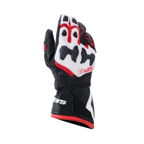 Alpinestars Alpinestars SP-9 Men’s Gloves Black White Bright Red
